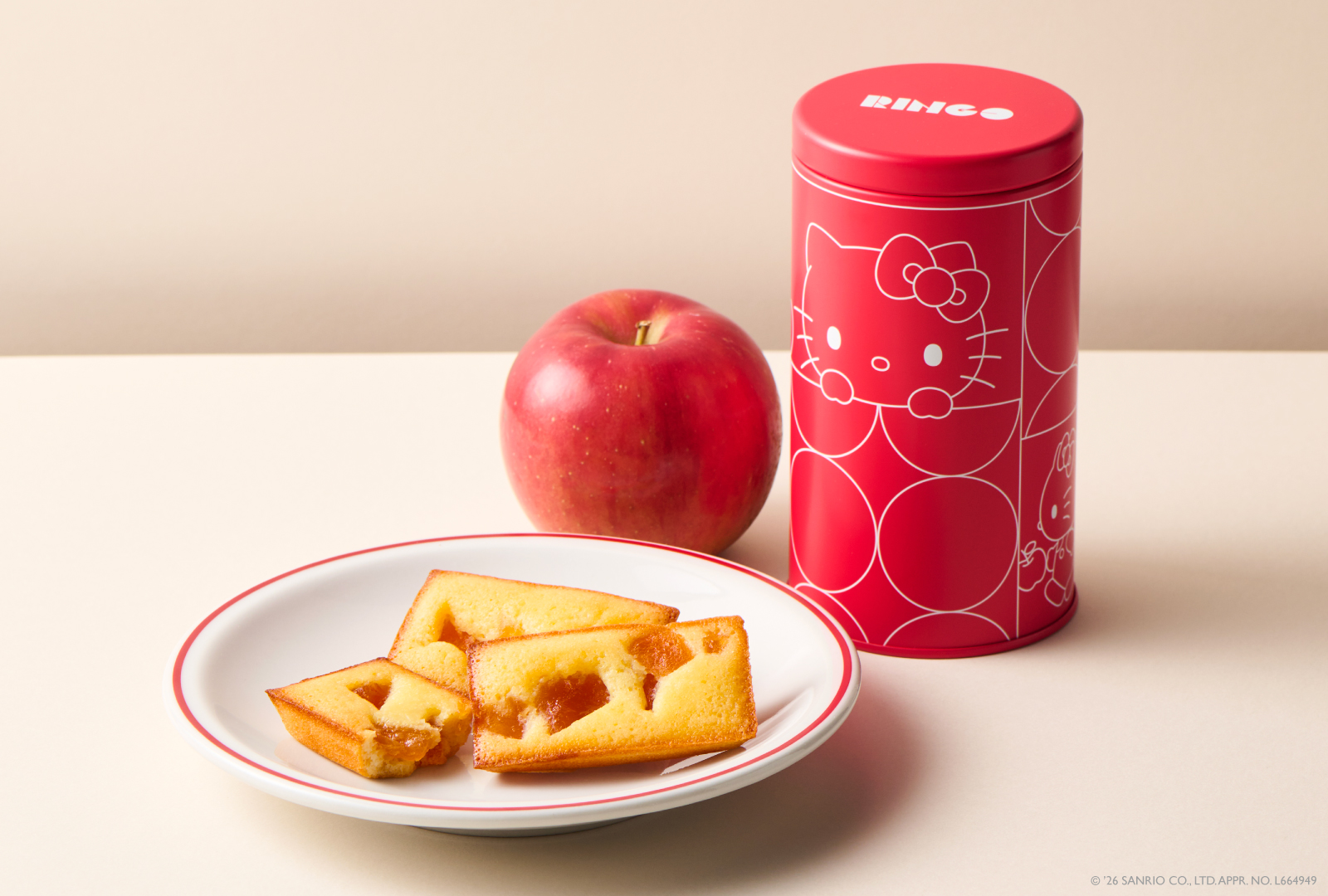 RINGOフィナンシェ ハローキティ 缶